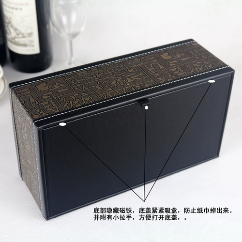 Ретро египетскые бумажные салфетки для гостиной, креативное полотенце для домашнего использования для авто, европейский стиль, простой и элегантный дизайн