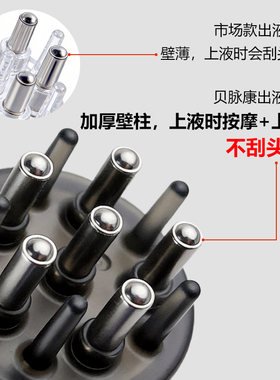 贝脉康头皮上药器头部米诺滚珠地尔头发液导药器育发液上液器梳子