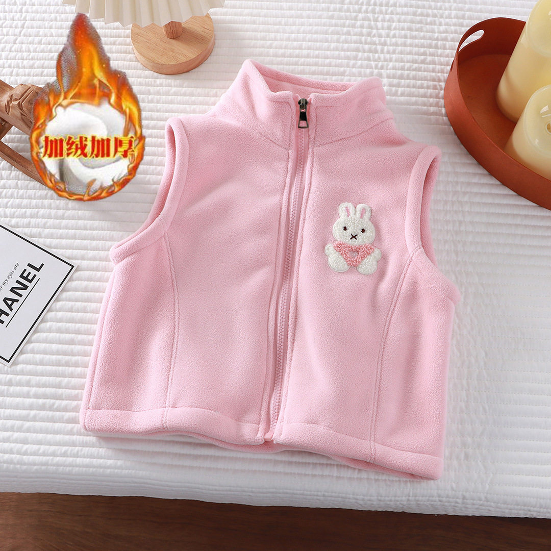儿童马甲2025秋冬新款奥粒绒背心男女童保暖外穿柔软舒适坎肩开衫,淘宝优惠券,粉丝福利购,淘宝优惠卷