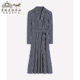 英国Boden代购 女装26春新款 英伦条纹长袖中长裙衬衫裙连衣裙子