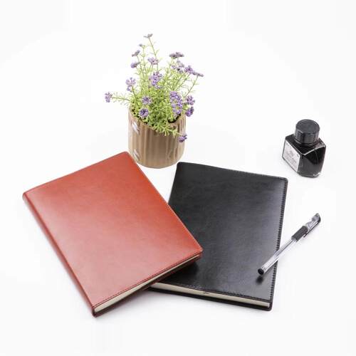 Geepa金派商务办公会议记录本a5软面笔记本本子b5工作记录记事本学生随身日记本简约款可定制logo - 图3