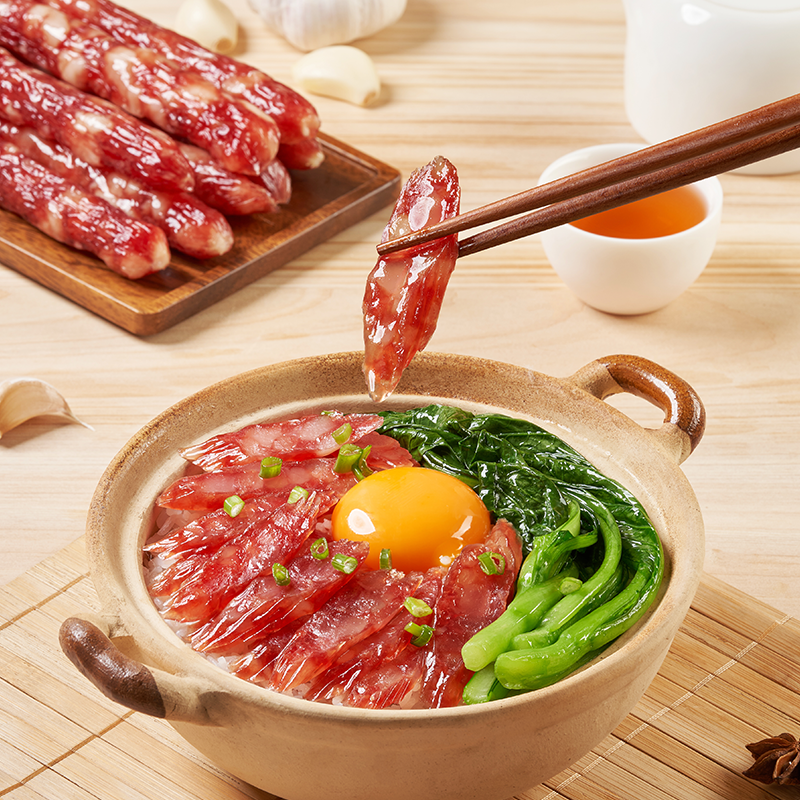 陶陶居中华老字号二八腊肠广东五五腊肠特产正宗广式腊味伴手礼