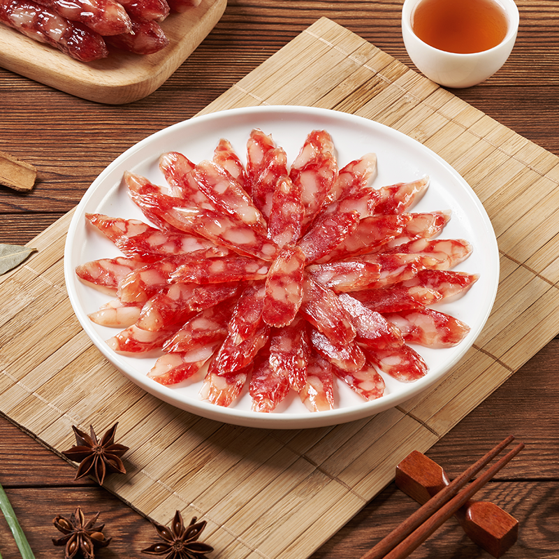 陶陶居中华老字号二八腊肠广东五五腊肠特产正宗广式腊味伴手礼