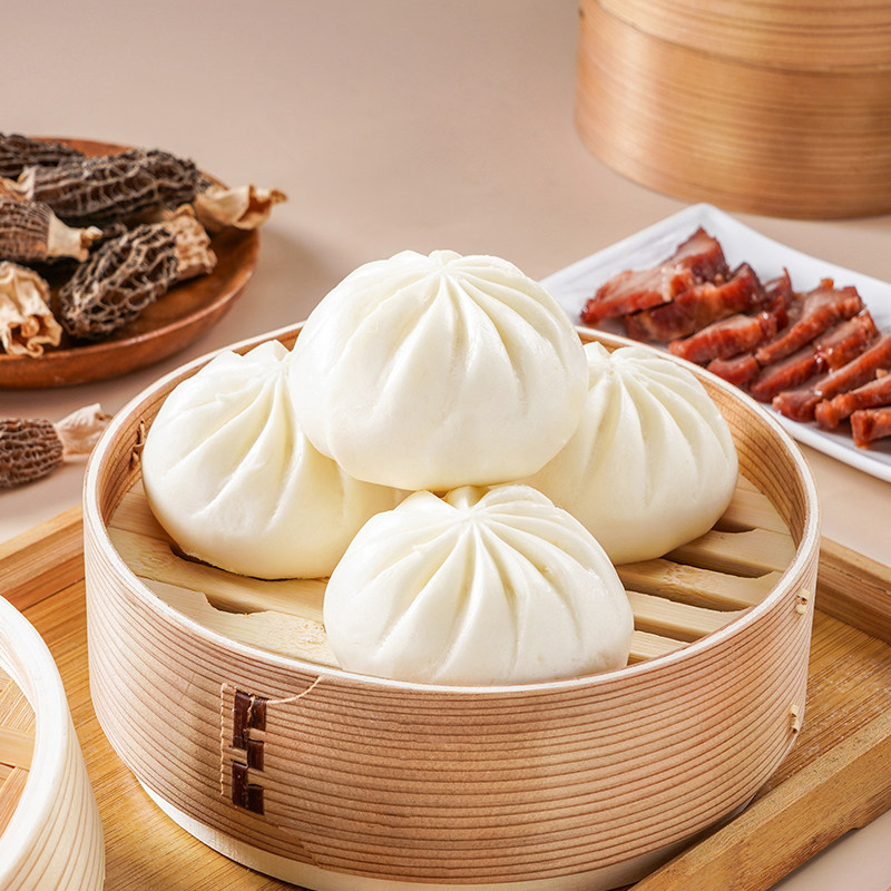 陶陶居羊肚菌叉烧包速食早餐广式茶楼包点加热即食早茶点心食品,淘宝优惠券,粉丝福利购,淘宝优惠卷