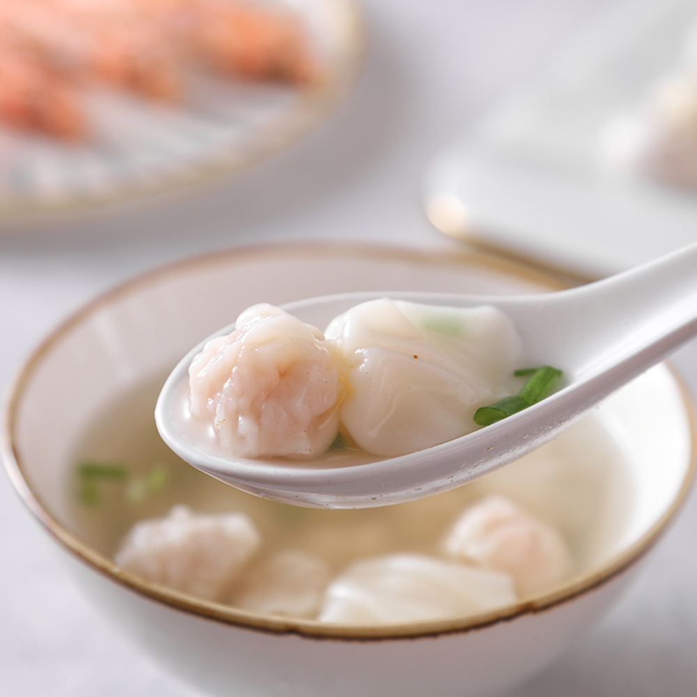 【顺丰包邮】陶陶居沪式鲜虾馄饨懒人早点半成品早餐食品云吞早餐-图1