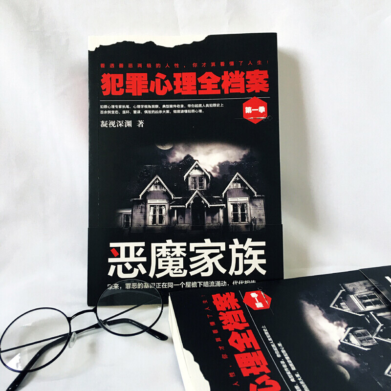 犯罪心理全档案5册 凝视深渊/著 犯罪悬疑推理心理学书籍  推理小说 微表情心理学 刑侦推理破案书 犯罪心理全套正版 - 图1