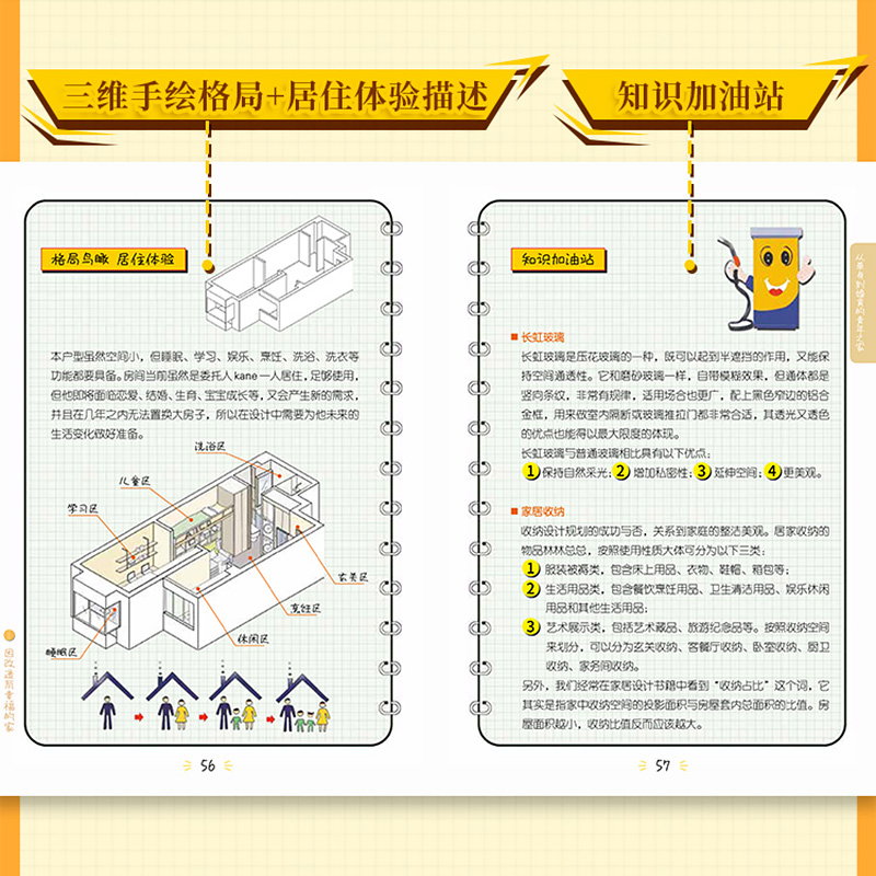 户型改造解剖书 轻松学户型改造技能识别不良户型看平面图定制理想住宅旧楼房屋建筑装修家居空间布局室内设计师灵感经验技巧书籍