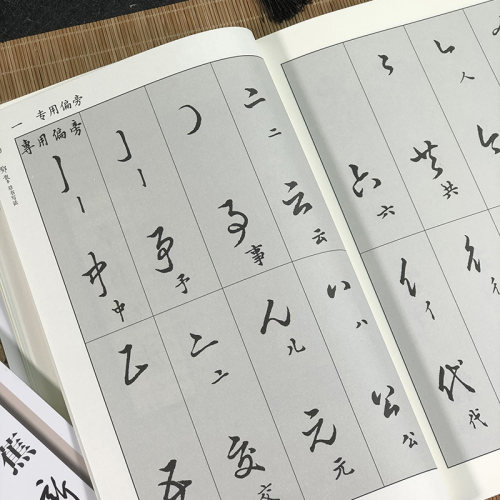 邓散木草书写法新版 毛笔书法教程草书运笔用笔临摹选帖教学并借偏旁方法技巧异字同写入门结构临摹对照字帖范例邓散木草书范作 - 图1