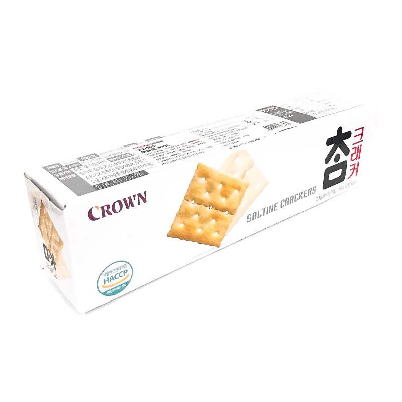 克丽安苏打原味饼干56g太口饼干韩国进口CROWN - 图1