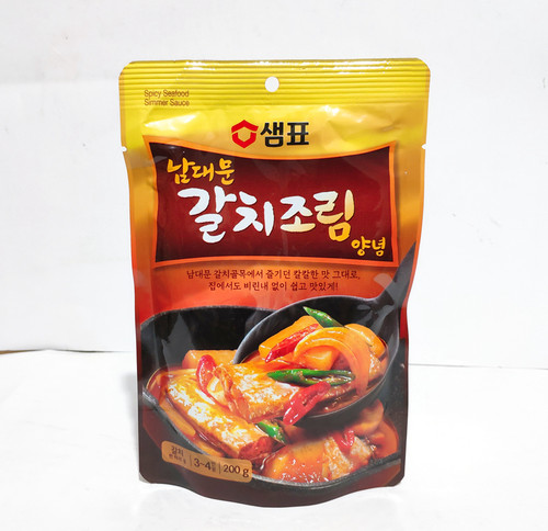 膳府南大门红烧带鱼用调味汁200g韩式料理韩国进口小吃 - 图2