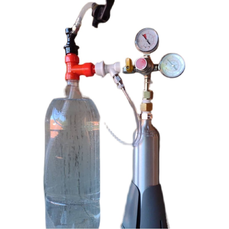 简易可乐瓶碳化头气泡水机苏打水机家用自制碳酸饮气泡机奶茶店 - 图3