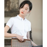 Рубашка, летний тонкий комбинезон, короткий рукав, коллекция 2023