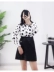 Mùa thu phong cách mới làn sóng Hàn Quốc dài tay cỡ lớn áo sơ mi voan mỏng mỏng manh tính cách hoang dã mập mạp áo sơ mi nữ - Áo sơ mi dài tay