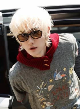 汪铎同款老钱风近视墨镜可配度数