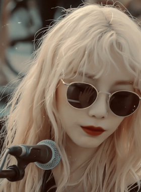 近视墨镜圆脸小脸韩版潮女配度数