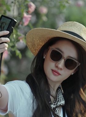 刘亦菲同款近视墨镜去有风的地方