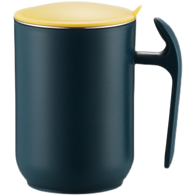 大容量马克杯带盖勺男304不锈钢咖啡杯女水杯杯子简约茶杯可定制-图3