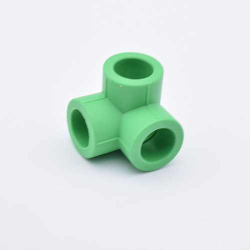 PPR正四通十字立面异径墙角三通自来水给水管接头配件4分20 6分25 - 图0