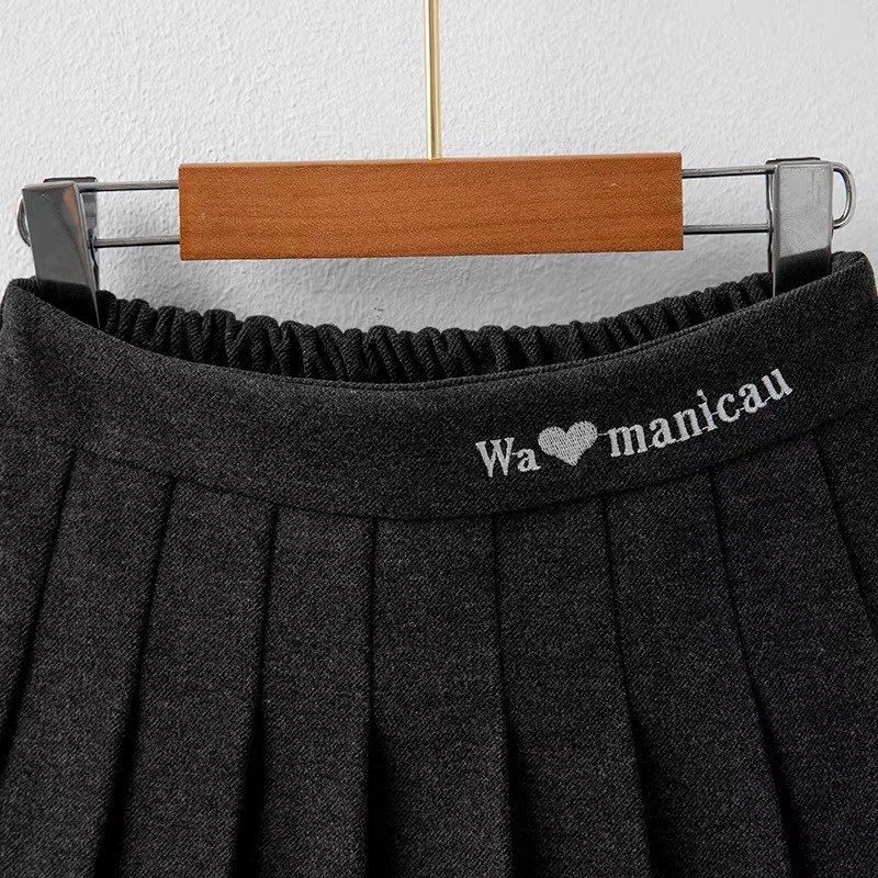 女童百褶裙短裙2025春秋装新款韩版儿童学院风女孩毛呢半身裙秋装,淘宝优惠券,粉丝福利购,淘宝优惠卷