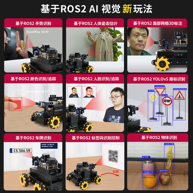 ROS2 robot AI large model car