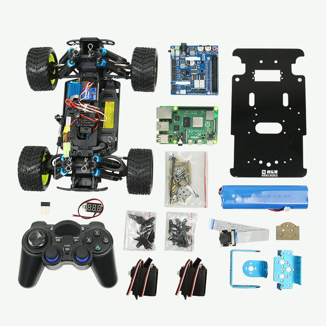 Raspberry Pi self-driving intelligent robot