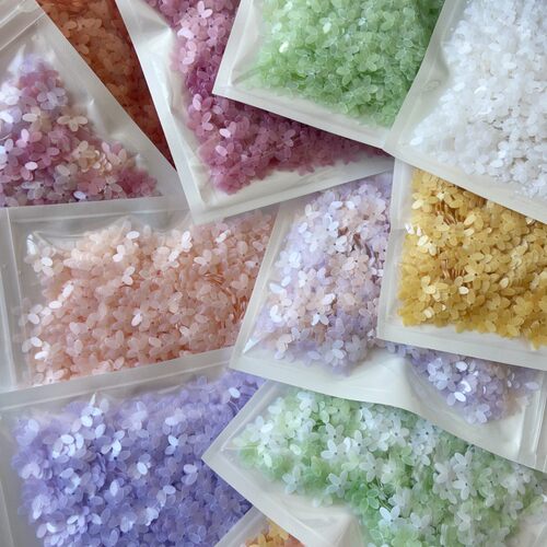 包邮30克装磨砂手缝10毫米五瓣花朵亮片服装辅料手工饰品制作配件 - 图3