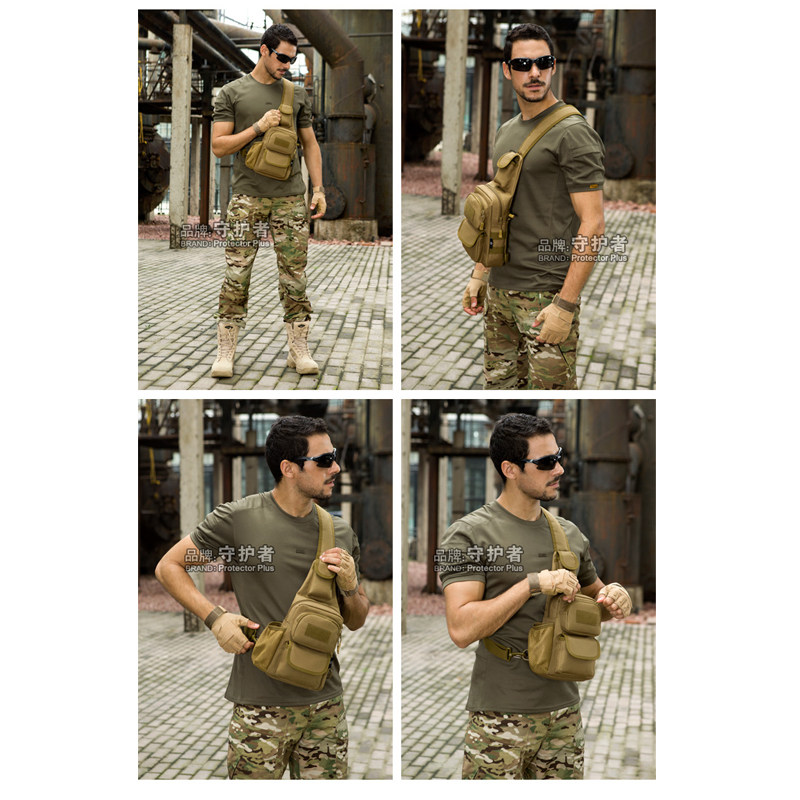 Guardian chest bag men's one-shoulder crossbody bag