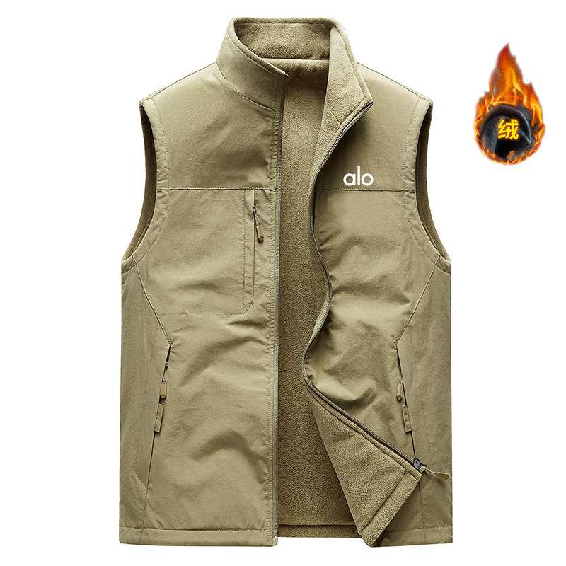 alo马甲男加绒加厚背心内胆立领坎肩防风休闲户外运动钓鱼商务,淘宝优惠券,粉丝福利购,淘宝优惠卷