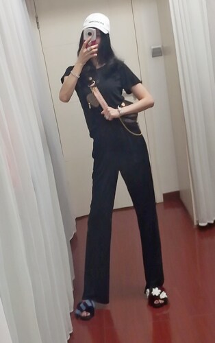 ALUONLINESHOP2020新款 閉上眼睛舒服莫代爾親膚懶人套裝顯瘦顯高 - 图3
