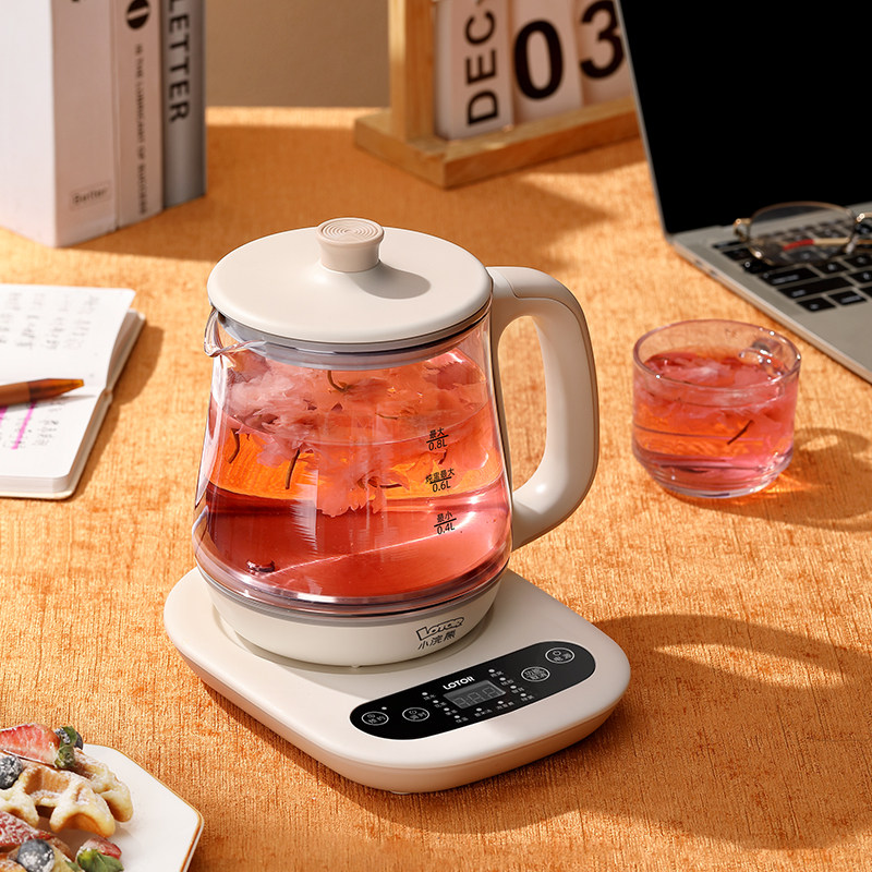 小浣熊迷你办公室小型家用升养生壶 小浣熊海马养生壶/煎药壶