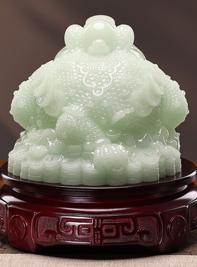 三足金蟾招财摆件镇宅蟾蜍