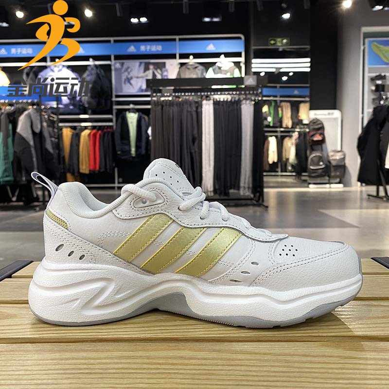 Adidas阿迪达斯女鞋透气跑步鞋复古运动鞋春季新款正品鞋子GX0671 - 图0