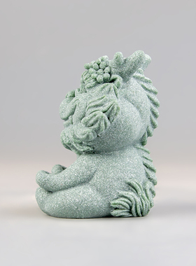 逗兽记青砂石摆件桌面茶宠