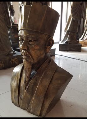 半身像古代雕塑摆件