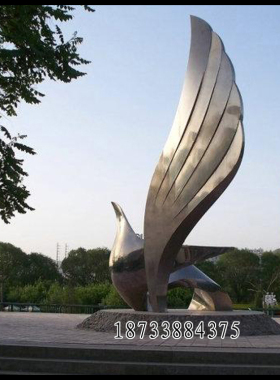 不锈钢城市广场标志性风园林景观