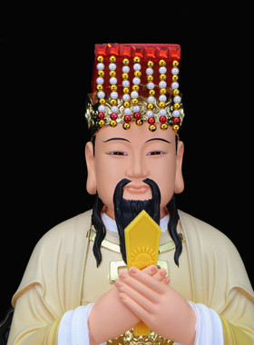 包邮新款玉皇大帝王母娘娘雕像塑像玉帝王母瑶池圣母像树脂摆件