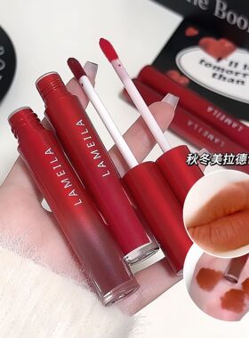LAMEILA丝绒雾面哑光唇釉唇彩唇液平价口红批发唇釉学生 一件