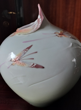 FRANZ 法蓝瓷 蝶舞 花瓶