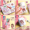 100 non-repeating PET notebook stickers