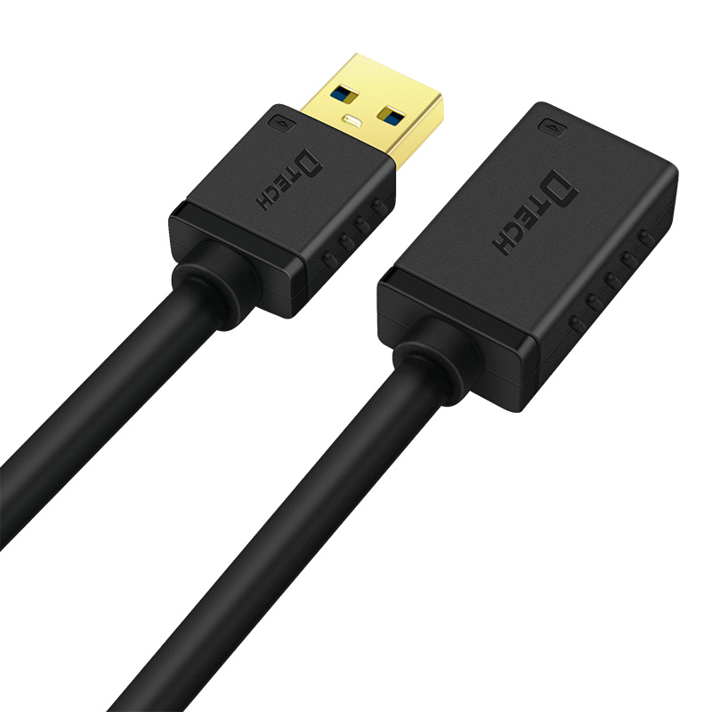 帝特USB3.0延长线公对母1/2/3/5米m数据线手机充电线电脑连打印机鼠标键盘U优盘加长线转接头口车载监控-图3