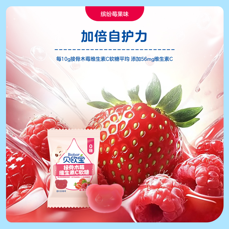 Biobor gummies DHA nutrition candy lutein ester snacks vitamin C sugar snacks gifts