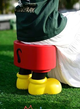 迪士尼卡通潮玩潮流客厅米奇凳子