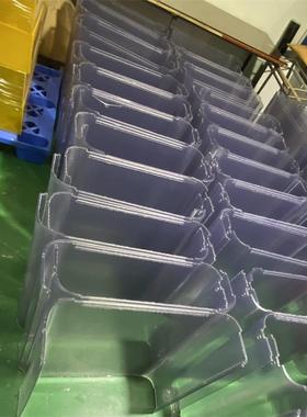 厂家直供有机玻璃折弯加工异型弧形亚克力透明PVC板PC热弯来图样