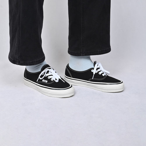 VANS范斯新款LX Authentic 44黑色男女低帮板鞋帆布鞋VN000EBNBPR - 图1