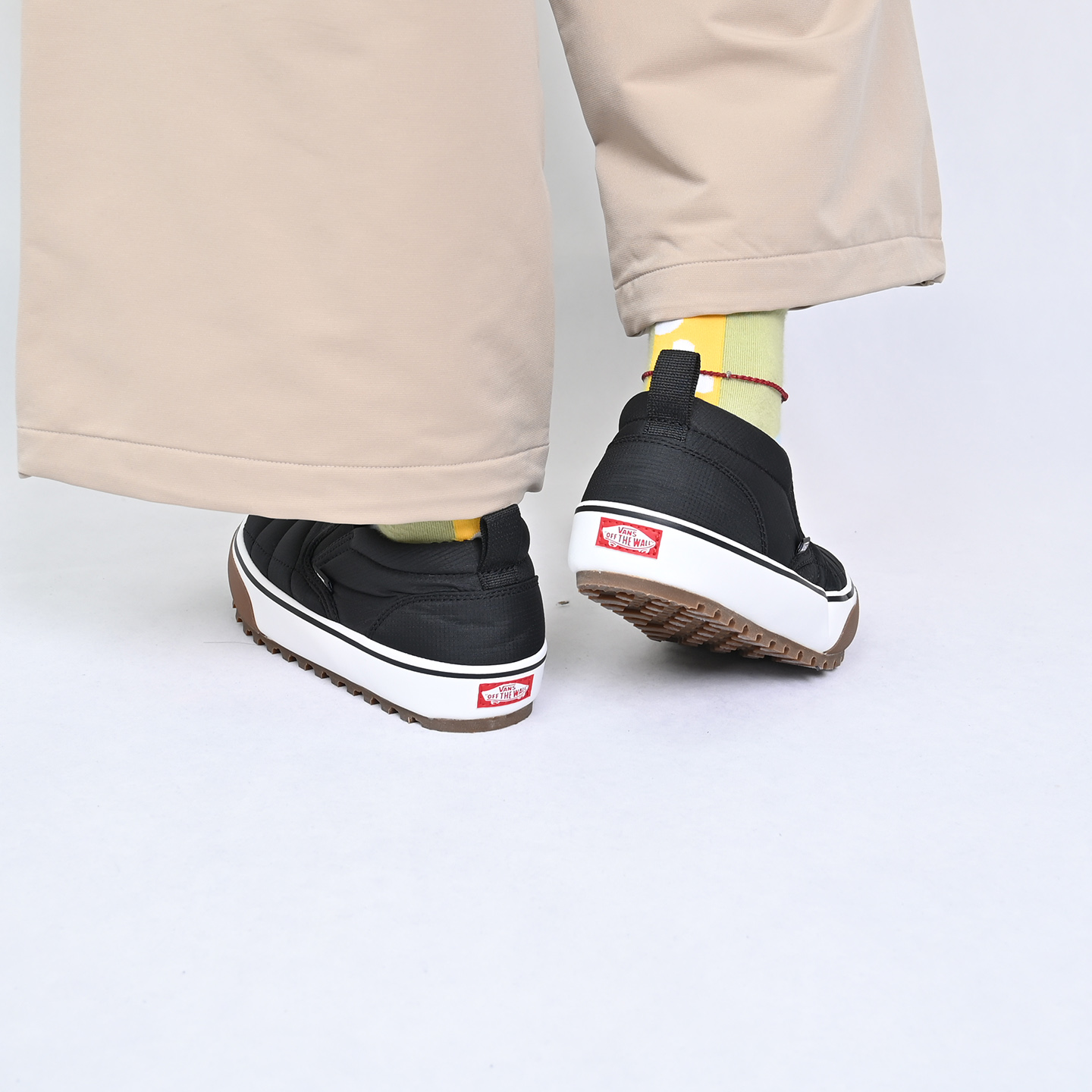 VANS范斯新款MTE Snow Lodge Slipper Mid低帮休闲鞋VN000D2ABLA - 图2