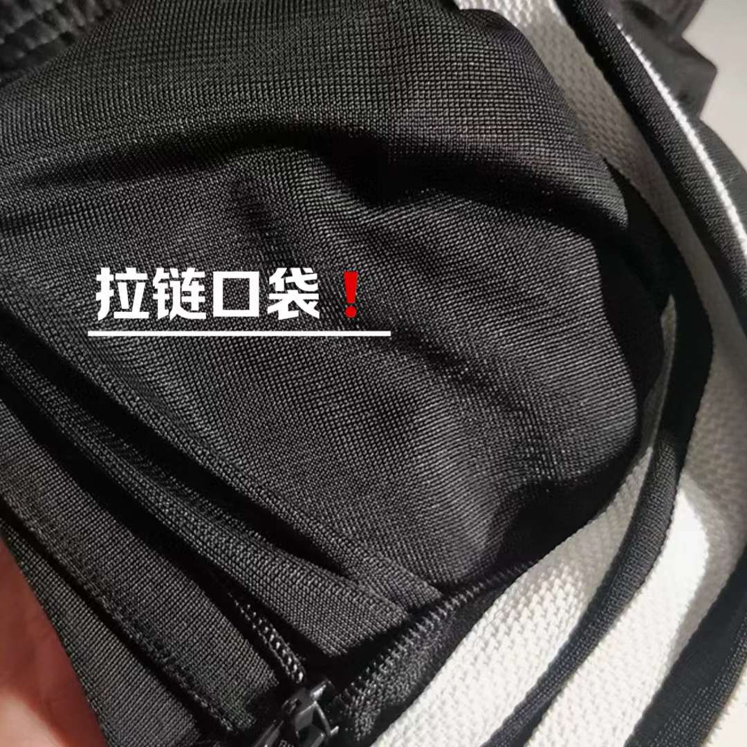 Adidas/阿迪达斯 亲子三叶草运动裤经典条纹休闲收口长裤 GN8453 - 图0