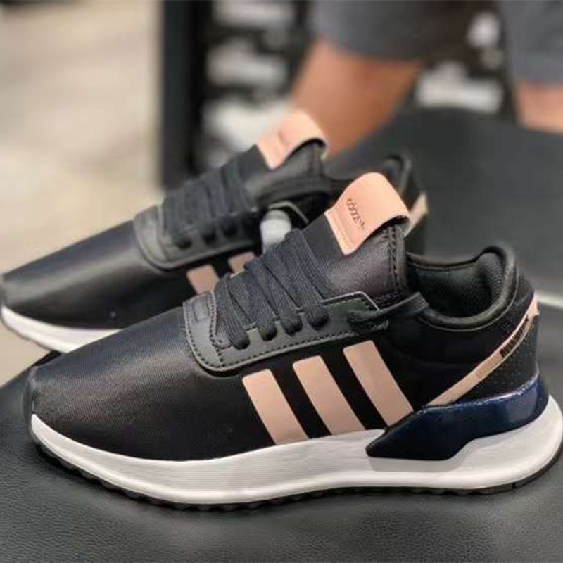 Adidas/阿迪达斯女子低帮系带透气运动休闲鞋 FV9256 - 图0