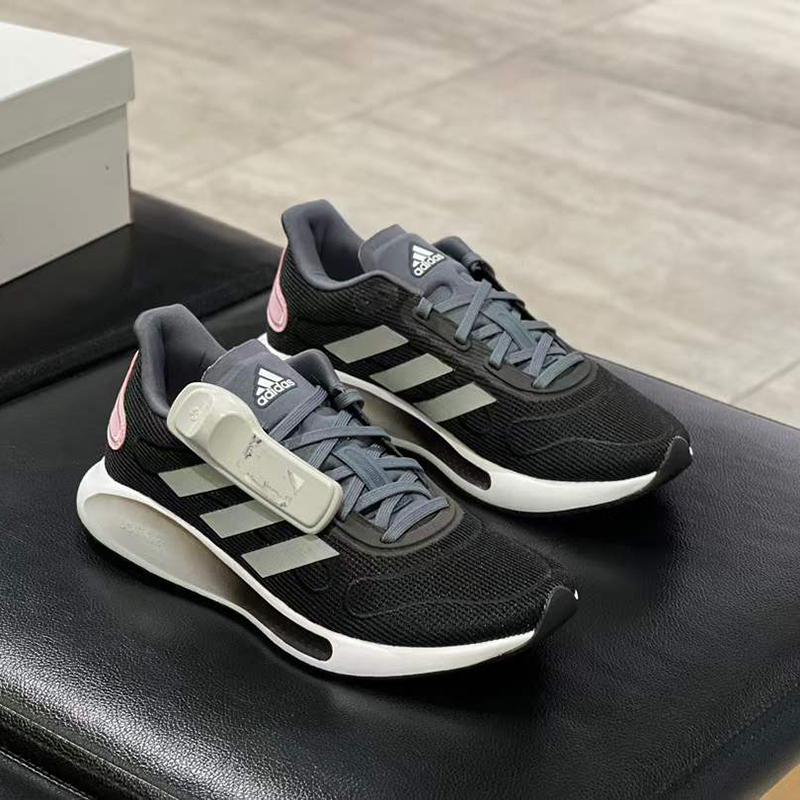 Adidas/阿迪达斯GALAXAR RUN 女子休闲运动缓震耐磨跑步鞋FW1185 - 图0