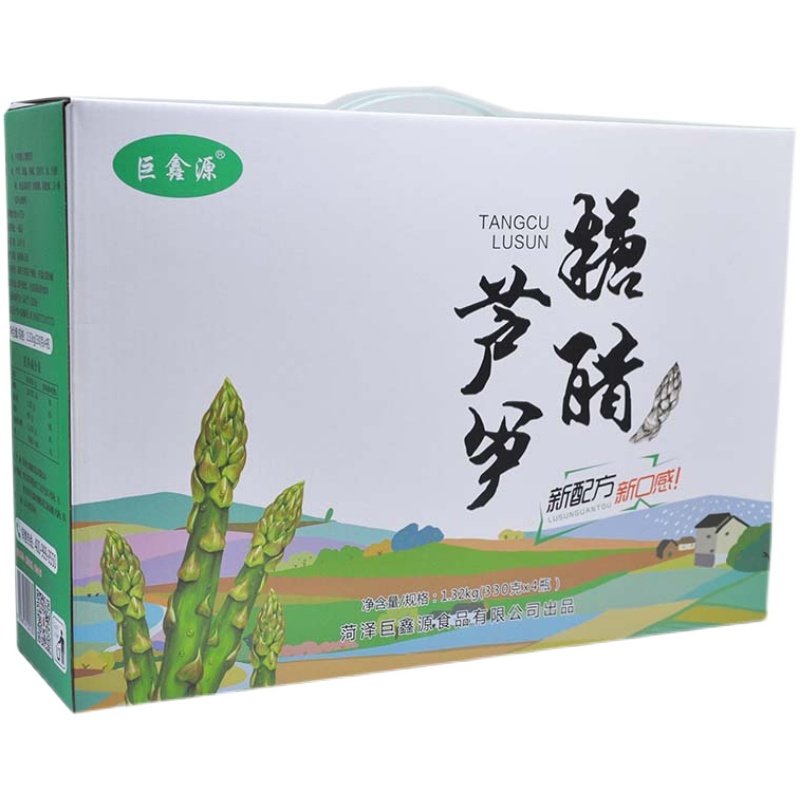 芦笋罐头山东曹县芦笋巨鑫源糖醋芦笋鲜白芦笋罐头即食蔬菜330克,淘宝优惠券,粉丝福利购,淘宝优惠卷
