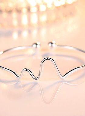 手镯女士简约不掉色手环饰品